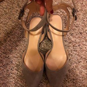 Nine West ankle strap pumps